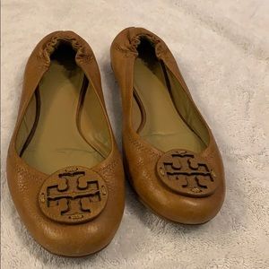 Tory Burch Brown Reva Flats